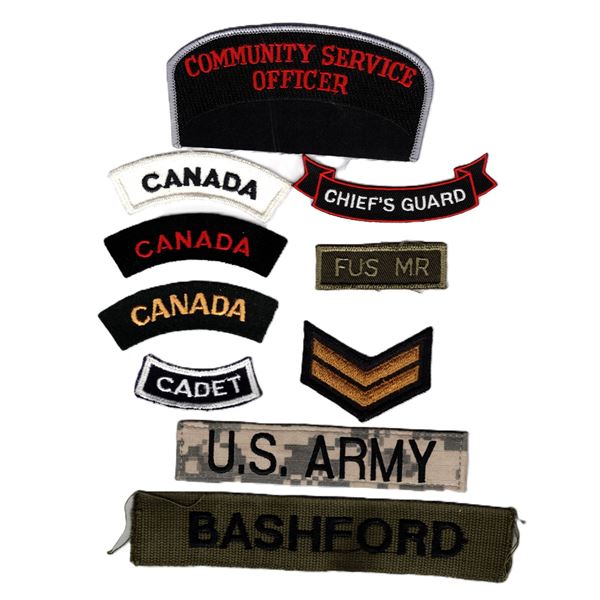 Ten Badges/Patches