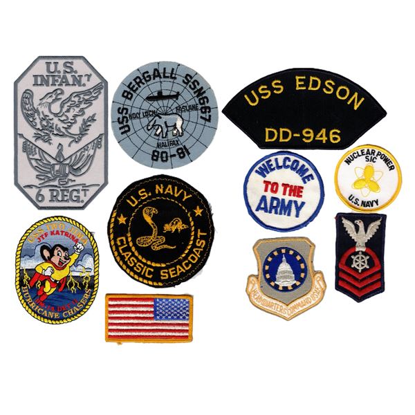 Ten Badges/Patches