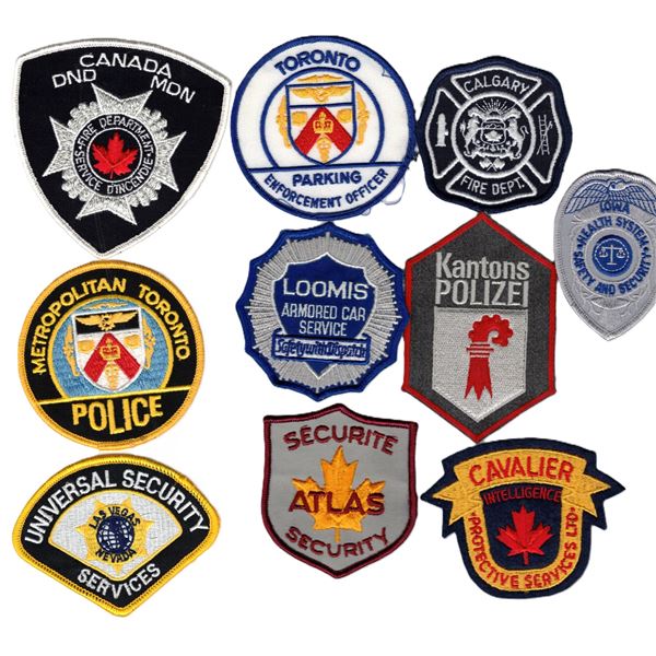 Ten Badges/Patches