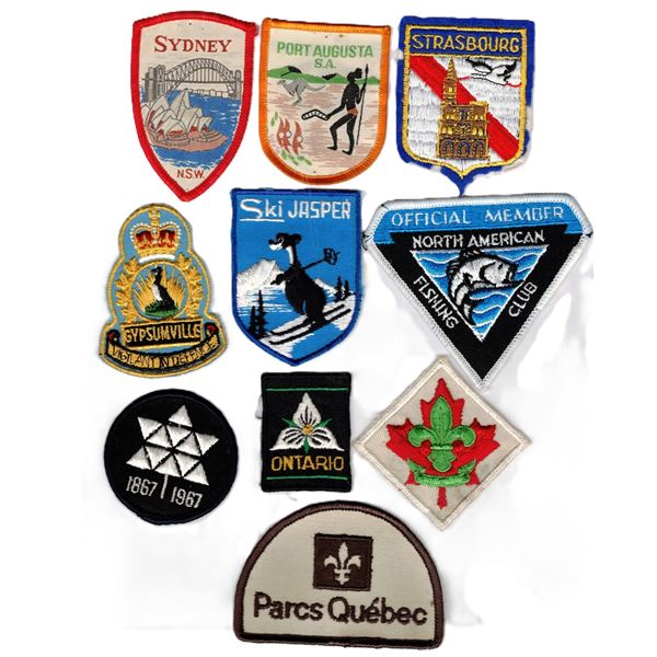 Ten Badges/Patches