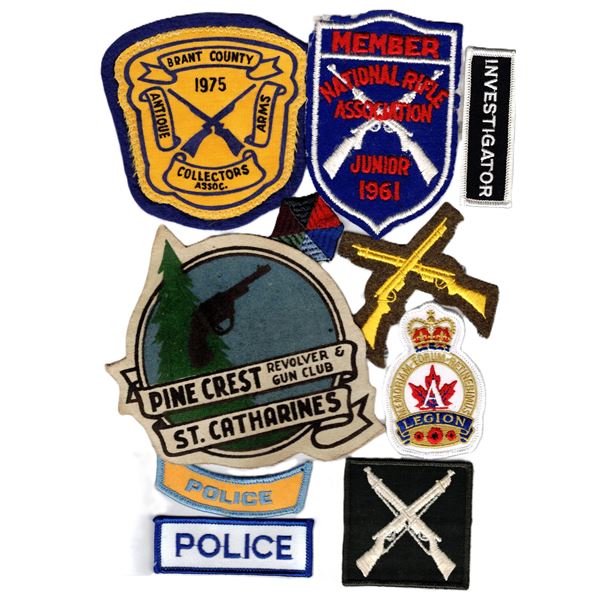 Ten Badges/Patches , Rifle Clubs