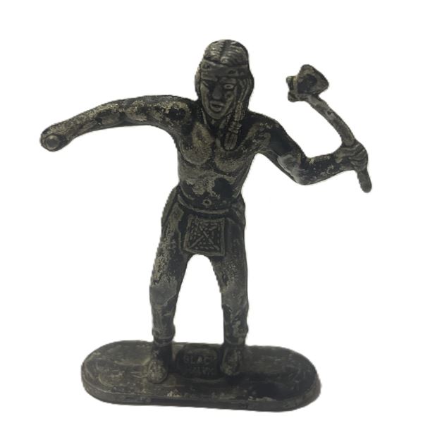 1970s "Men of the West" Black Hawk diecast metal figure, originally produced by the S.S. Kresge Co..