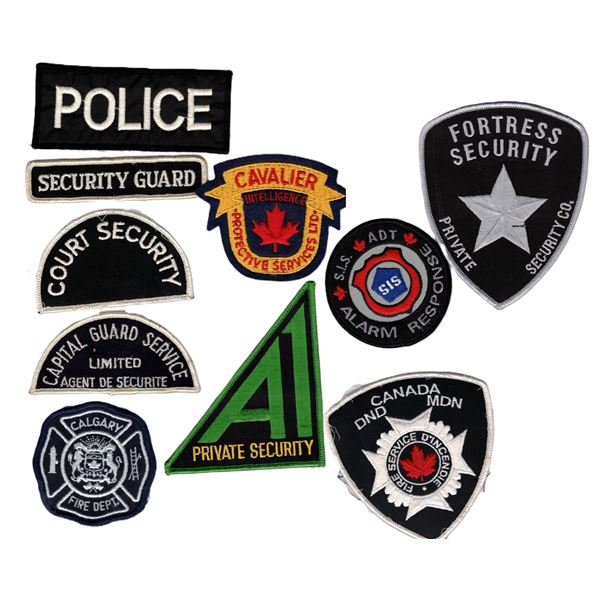 Ten Badges / Patches