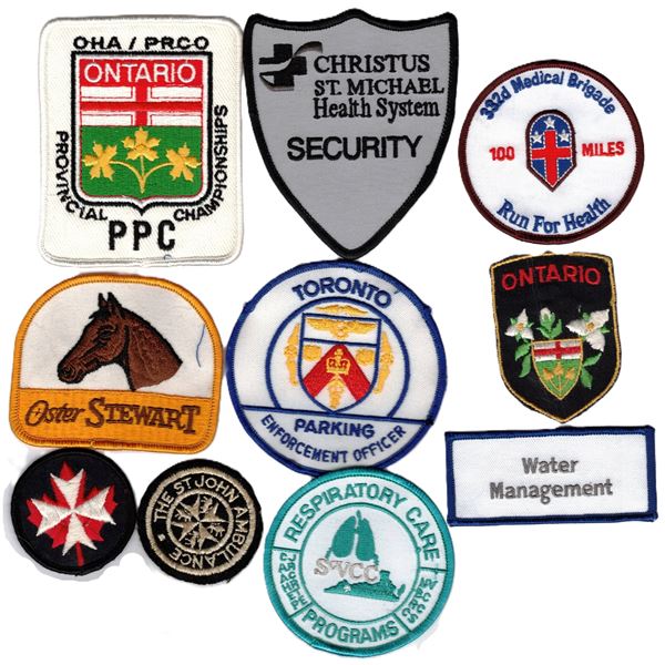 Ten Badges / Patches