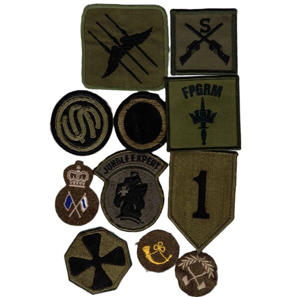 Ten Badges / Patches