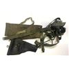Image 1 : US Military M-1956 Sleeping Bag Carrying Strap Assembly,  Cloth belt and leather holster