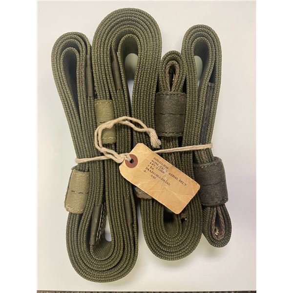 Cargo webbing straps, aerial delivery tie-down strap, 1.75 inches wide and approximately 20 feet