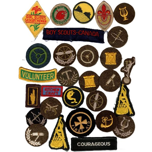 Boy Scouts and Girl Guides Patches