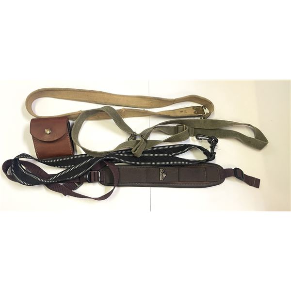 Gun Sling, Rifle Sling, Leather Pouch