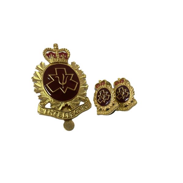 Canadian Forces Personnel Selection Branch metal collar insignia