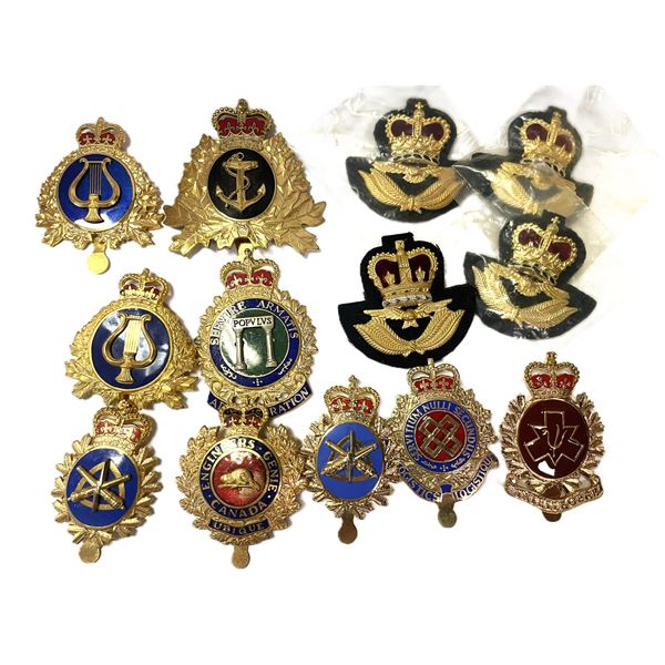 British Air Force, Navy, and Merchant Royal Engineers blazer badges