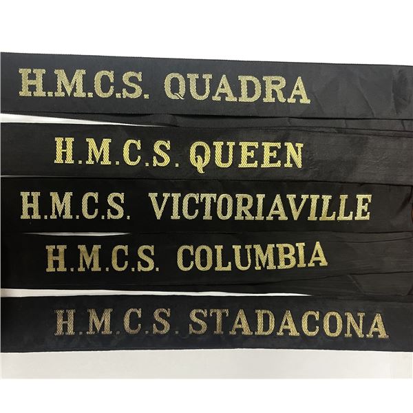 Royal Canadian Navy cap tallies