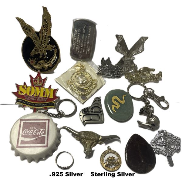 All Items as shown , including Coca Cola , 925 silver and sterling silver