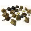 Image 3 : vintage British Army Officer "pips" or rank badges Including Officer Dress Bullion
