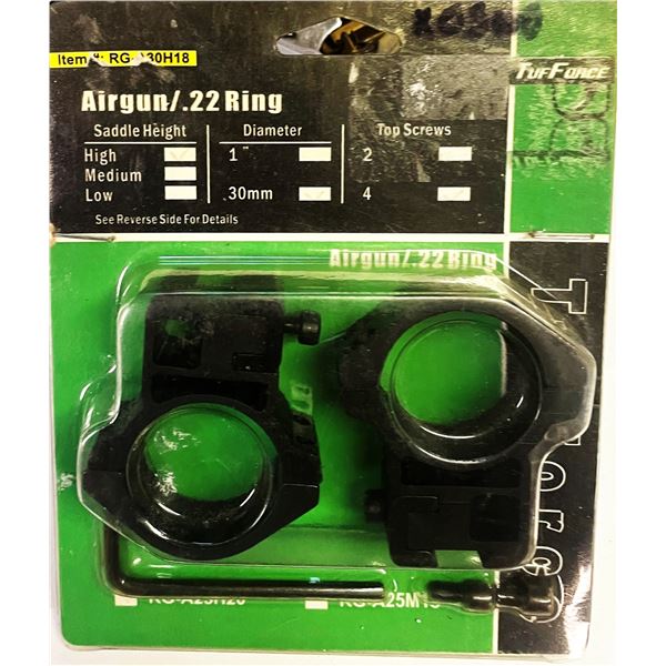 Tuff Force Airgun/.22 scope rings