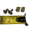 Image 2 : Two pairs of cuff links ,  One faux  nuggets and HMS Pheobe