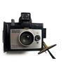 Image 1 : vintage Polaroid Square Shooter 2 instant camera, produced in the early 1970s