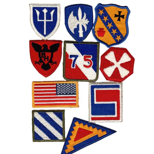 Ten Badges / Patches