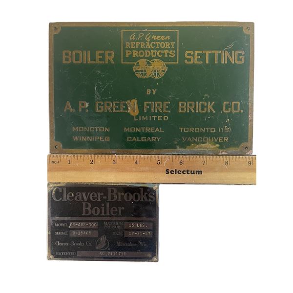 Metal Boiler Plates