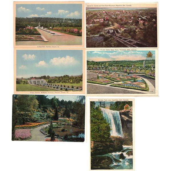 Six 1950s Postcards