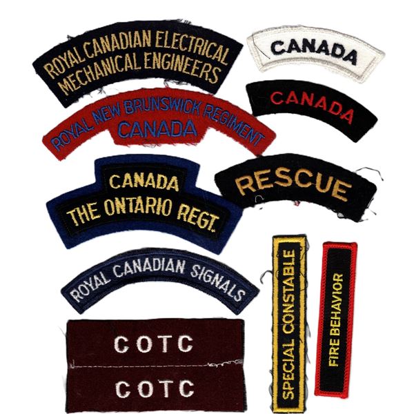 Ten Badges / Patches