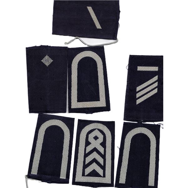 German Air Force (Luftwaffe) rank insignia used by the Bundeswehr