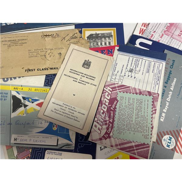 Collection of Travel Ephemera / Paper collectibles