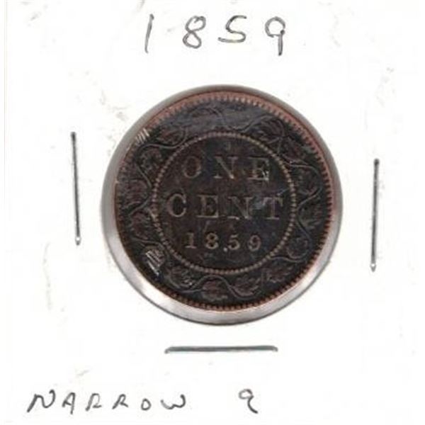 1859 Canada Large One Cent