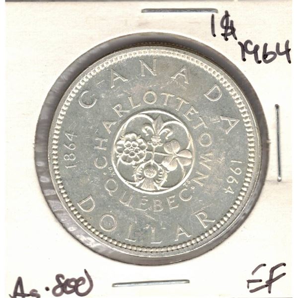 1964 Canada Silver Dollar