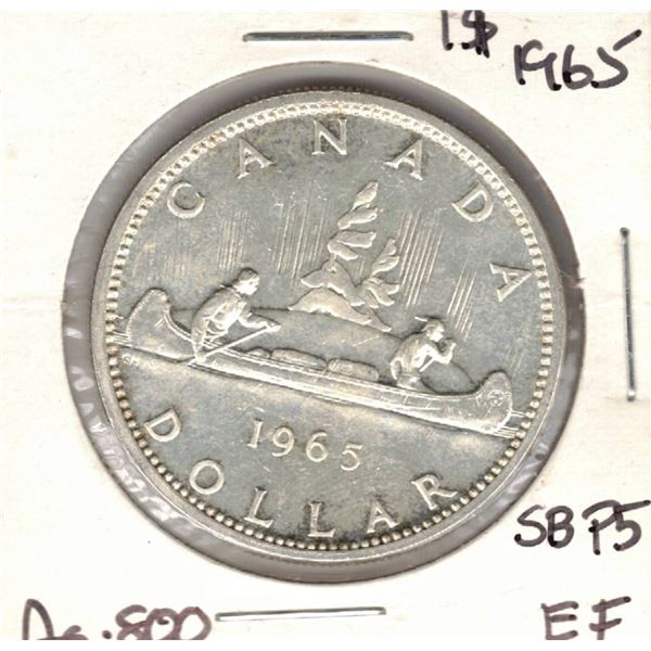1965 Canada Silver Dollar