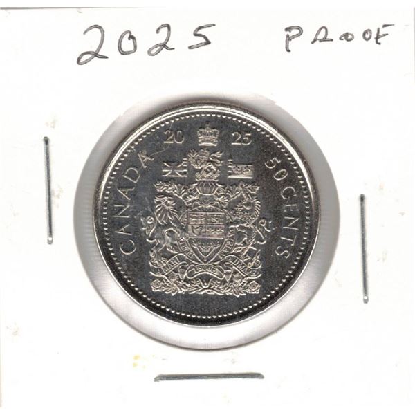 2025 Canadian Half Dollar, PROOF