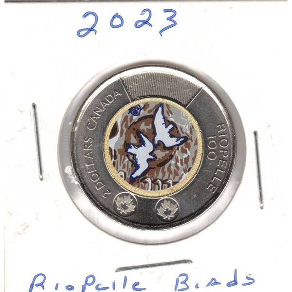 2023 Canadian Toonie, Riopelle Birds, Proof