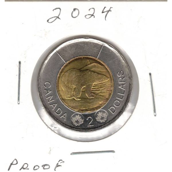 2024 Canadian Toonie,PROOF