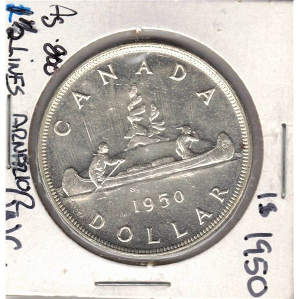 1950 Canada Silver Dollar