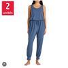 Image 1 : Natori Women's Jumpsuit 2-Pack L/G