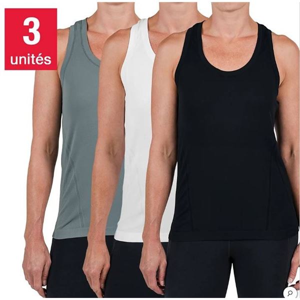 Tuff Athletics 3-Pack Seamless Tank S/P
