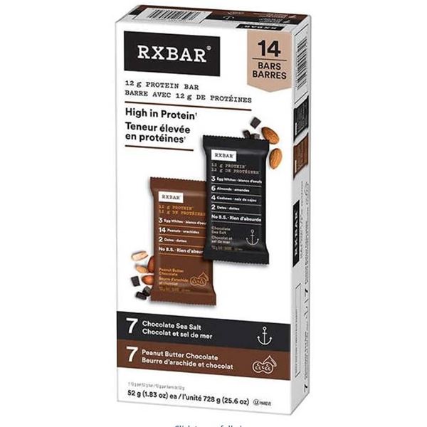 RXBAR Protein Bars Variety Pack 14x728g