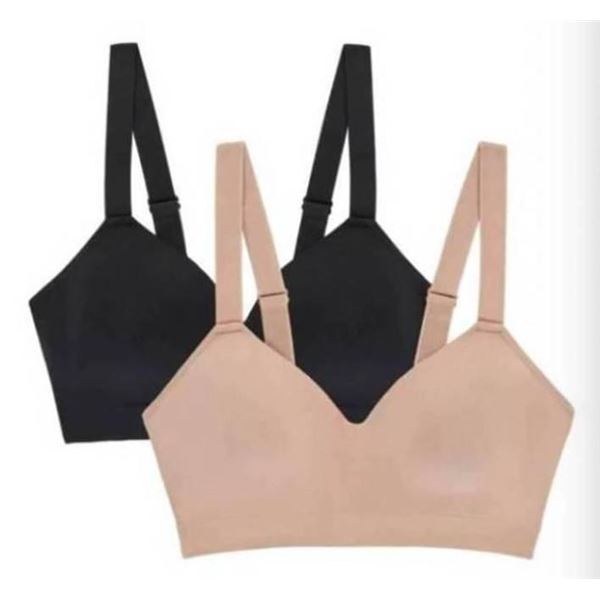 Jones New York Smooth Comfort Bra 2-Pack M/M