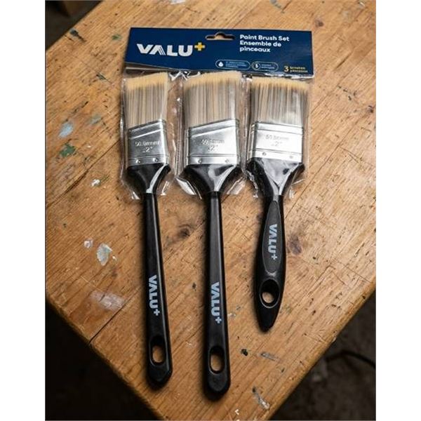 VALU+ Paint Brush Set, Model 672-001