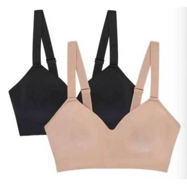 Jones New York Smooth Comfort Bra 2-Pack L/G