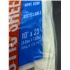 Image 3 : Polytarp 10'x25' Plastic Sheeting Roll