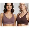 Image 1 : Puma 2 Pack Seamless Sports Bra, Size Large