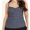 Image 1 : Christina Black and White Swimsuit Top S/P