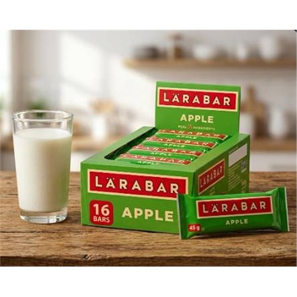 Lärabar Apple Bar Box, 16 Count, 720g