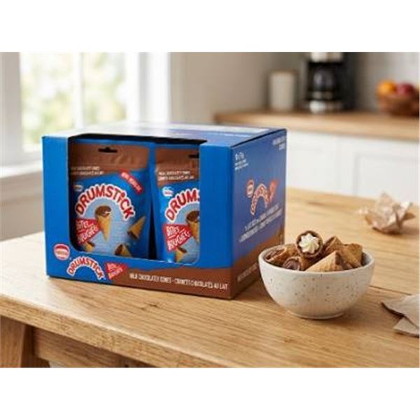 Nestlé Drumstick Bites 12x76g Mini Waffle Con