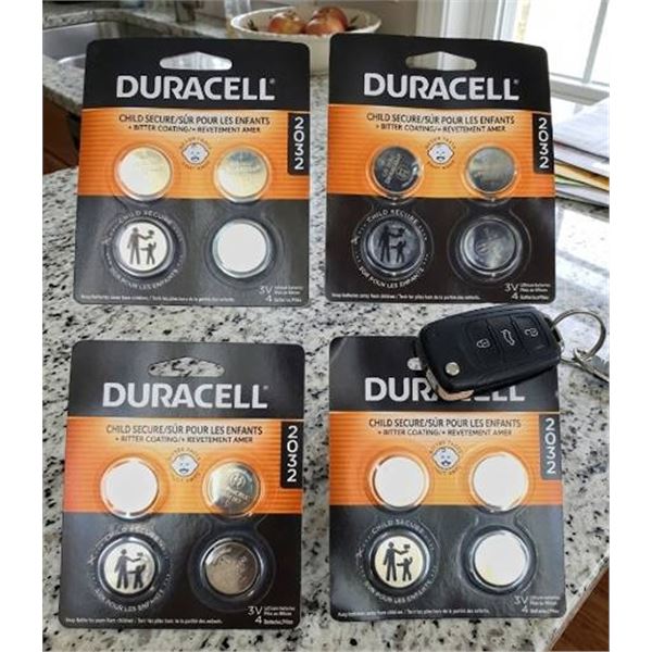 Duracell 2032 3V Lithium Battery Packs