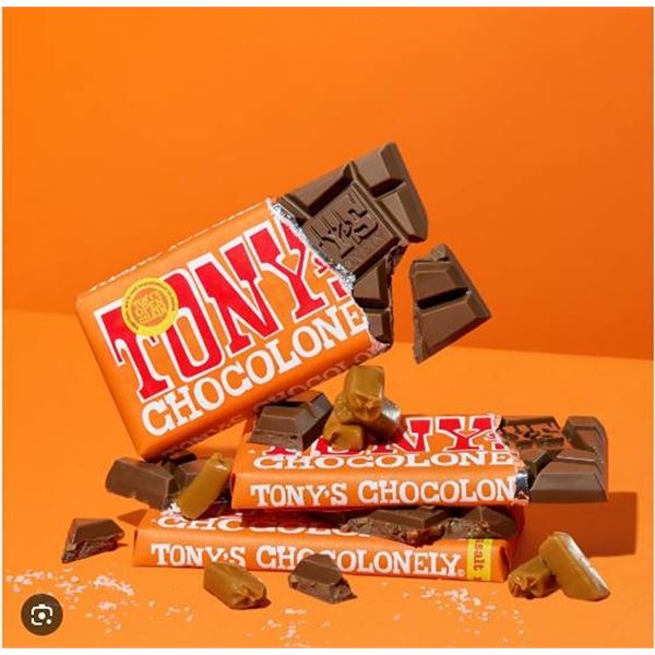 Tony's Chocolonely Caramel Sea Salt 180g (5x)