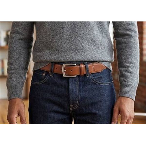 Roots Genuine Leather Belt MM 32-34