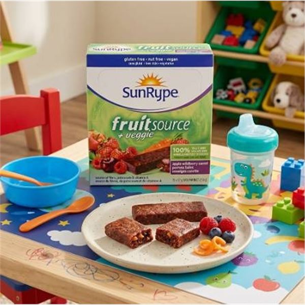 SunRype FruitSource + Veggie Bars 15-Pack
