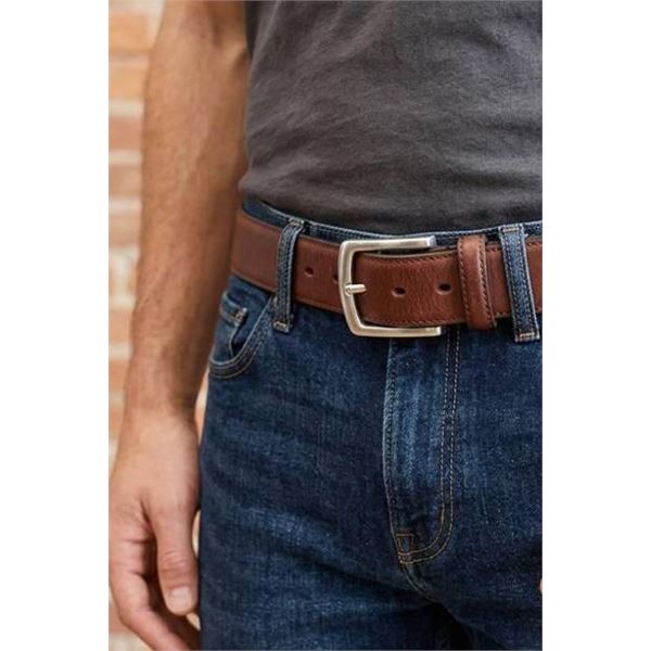 Roots Genuine Leather Belt Size 32-34